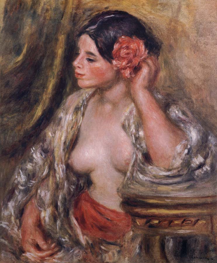Pierre-Auguste Renoir Gabrielle a Sa Coiffure
